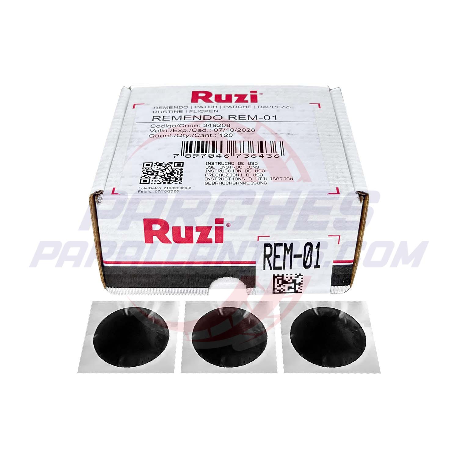Parche para cámara REM-01 40 mm 120 x Caja Ruzi