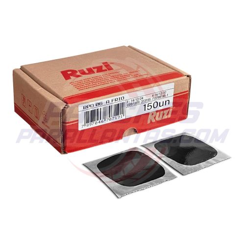 Parche reforzado RPD6 50×50 mm 80 x caja Ruzi